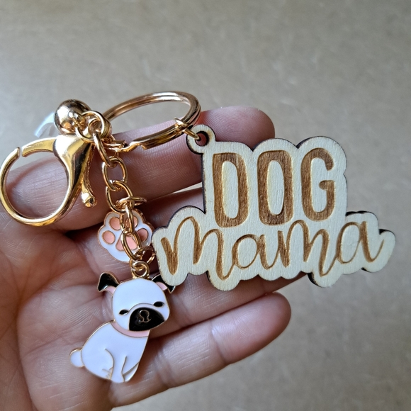 Dog Mama Keychain - Picture 3 of 3